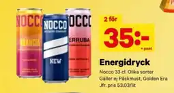 City Gross NOCCO Energidryck erbjuda