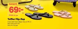 City Gross Tofflor flip-flop erbjuda