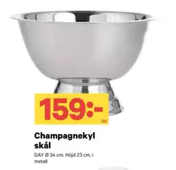 City Gross Champagnekyl skål erbjuda