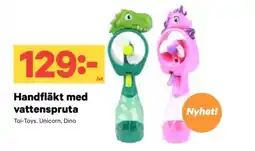 City Gross Handfläkt med vattenspruta erbjuda