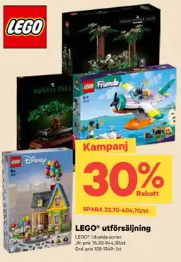 City Gross LEGO Utförsäljning erbjuda