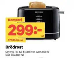 City Gross SEVERIN Brödrost erbjuda