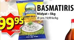 Matvärlden Tensta MIDYAT Basmatiris erbjuda
