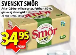 Matvärlden Tensta ARLA Svenskt smör erbjuda