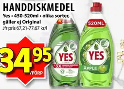 Matvärlden Tensta YES Handdiskmedel erbjuda