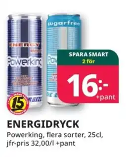 Tempo POWERKING Energidryck erbjuda