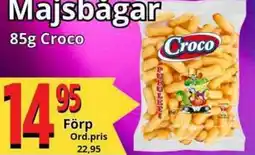 Supergrossen CROCO Majsbågar erbjuda