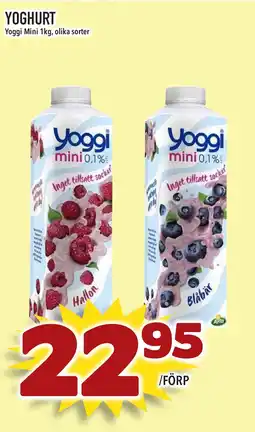 Supergrossen YOGGI Yoghurt erbjuda