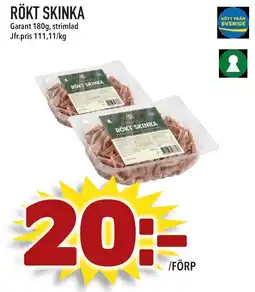 Supergrossen GARANT Rökt skinka erbjuda
