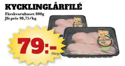 Bonum Matmarknad Kycklinglårfilé erbjuda