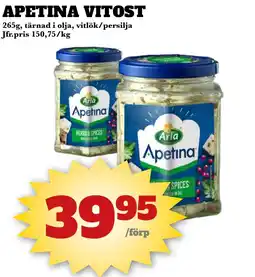 Bonum Matmarknad ARLA Apetina vitost erbjuda