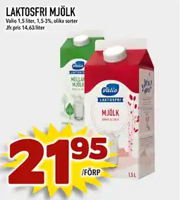 Bonum Matmarknad VALIO Laktosfri mjölk erbjuda