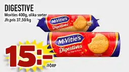 Bonum Matmarknad MCVITIES Digestive erbjuda