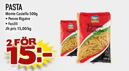 Bonum Matmarknad MONTE CASTELLO Pasta erbjuda