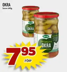 Din Mat SEVAN Okra erbjuda