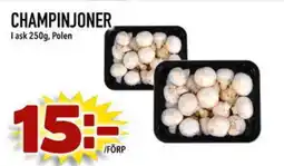 Din Mat Champinjoner erbjuda