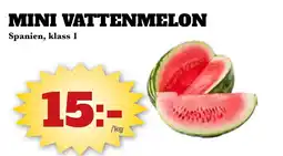 Bonum Matmarknad Mini vattenmelon erbjuda