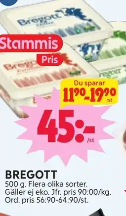 Ica Hajen Lagpris Bregott erbjuda