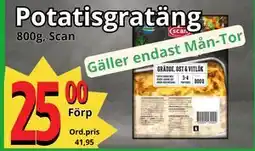 Supergrossen Potatisgratäng erbjuda