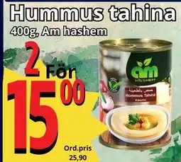 Supergrossen Hummus tahina erbjuda