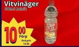 Supergrossen Vitvinäger erbjuda