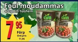 Supergrossen Foul moudammas erbjuda