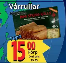 Supergrossen Vårrullar erbjuda