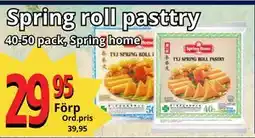 Supergrossen Spring roll pasttry erbjuda