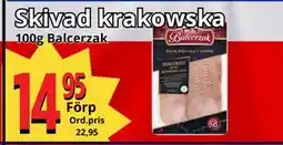 Supergrossen Skivad krakowska erbjuda