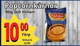 Supergrossen Popcornkärnor erbjuda