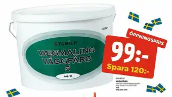 Jem&Fix Stabile Väggfärg 10L erbjuda