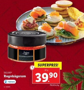 Lidl Deluxe Regnbågsrom 50g erbjuda