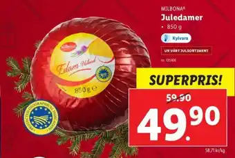 Lidl Milbona Juledamer 850g erbjuda