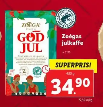 Zoégas julkaffe 450g
