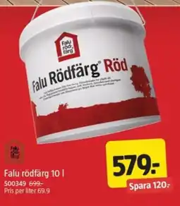 Jula Falu rödfärg erbjuda