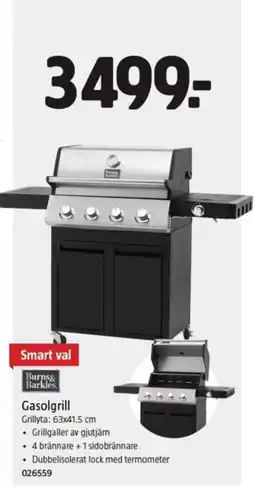 Jula Gasolgrill erbjuda