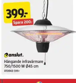 Jula Hängande infravärmare erbjuda