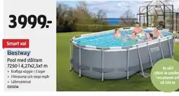 Jula Bestway Pool med stålram erbjuda