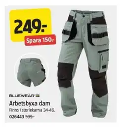 Jula Arbetsbyxa dam erbjuda