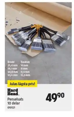 Jula Penselsats 10 delar erbjuda