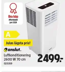 Jula Luftkonditionering 2600 W erbjuda
