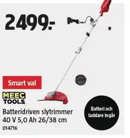 Jula MEEC TOOLS Batteridriven slytrimmer erbjuda