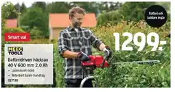 Jula MEEC TOOLS Batteridriven häcksax erbjuda