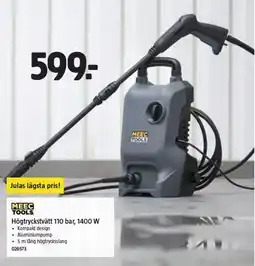 Jula Högtryckstvätt 110 bar, 1400 W erbjuda