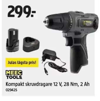 Jula Kompakt skruvdragare 12 V, 28 Nm, 2 Ah erbjuda