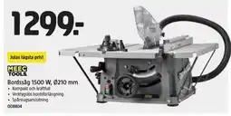 Jula MEEC TOOLS Bordssåg 1500 W erbjuda