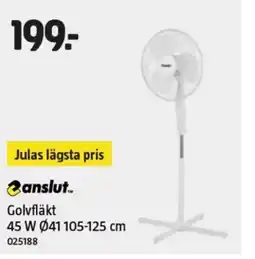 Jula Golvfläkt 45 W Ø41 erbjuda