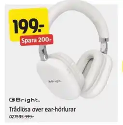 Jula Trådlösa over ear-hörlurar erbjuda