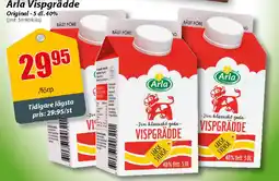 Extra Mjällby Stormarknad ARLA Vispgrädde erbjuda