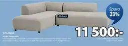 JYSK JUTLANDIA VEDBY loungesoffa erbjuda